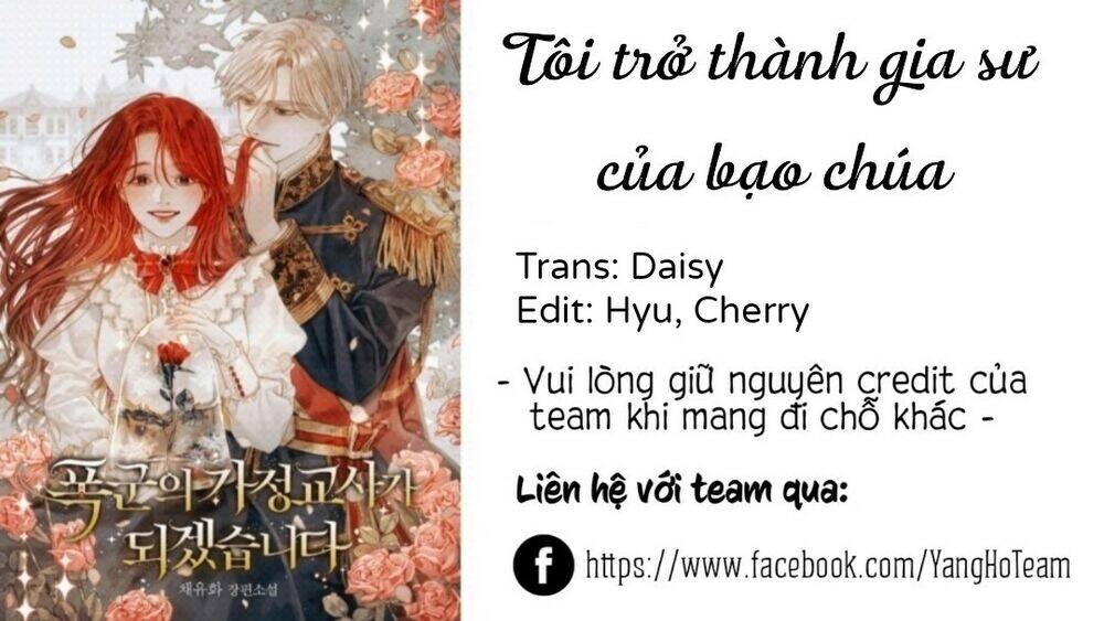 Tôi Trở Thành Gia Sư Của Tên Bạo Chúa Chapter 2.1 - Trang 2