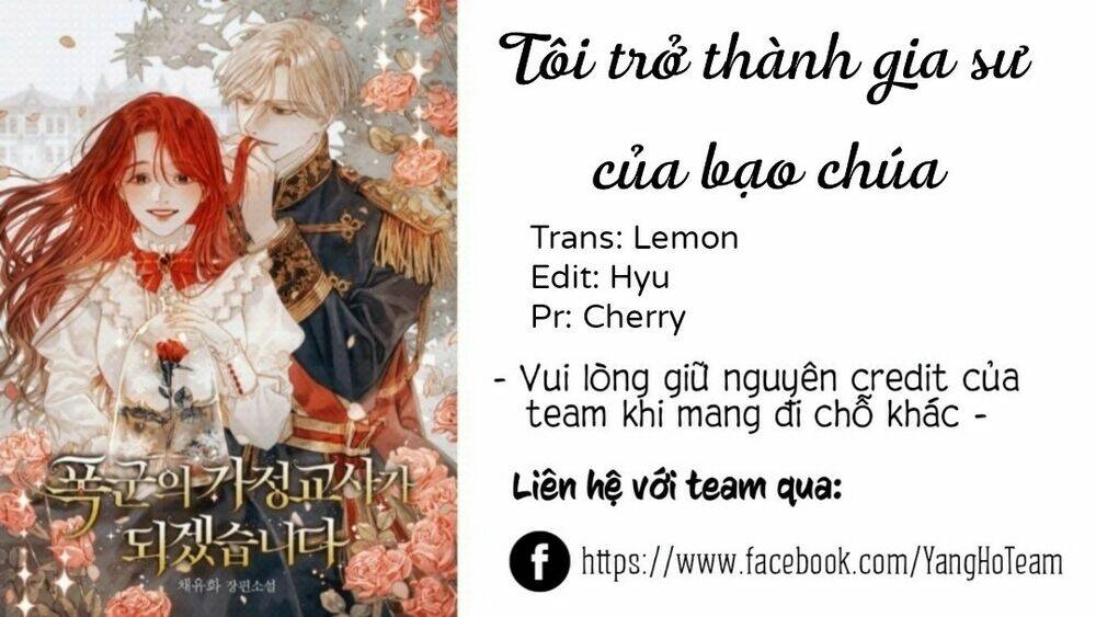 Tôi Trở Thành Gia Sư Của Tên Bạo Chúa Chapter 0 - Trang 2