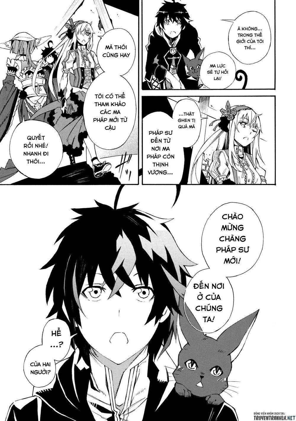 Mahou Tsukai To Kuroneko No Wiz Chronicle: Tasogare Mareless Ii Chapter 2.2 - Trang 2