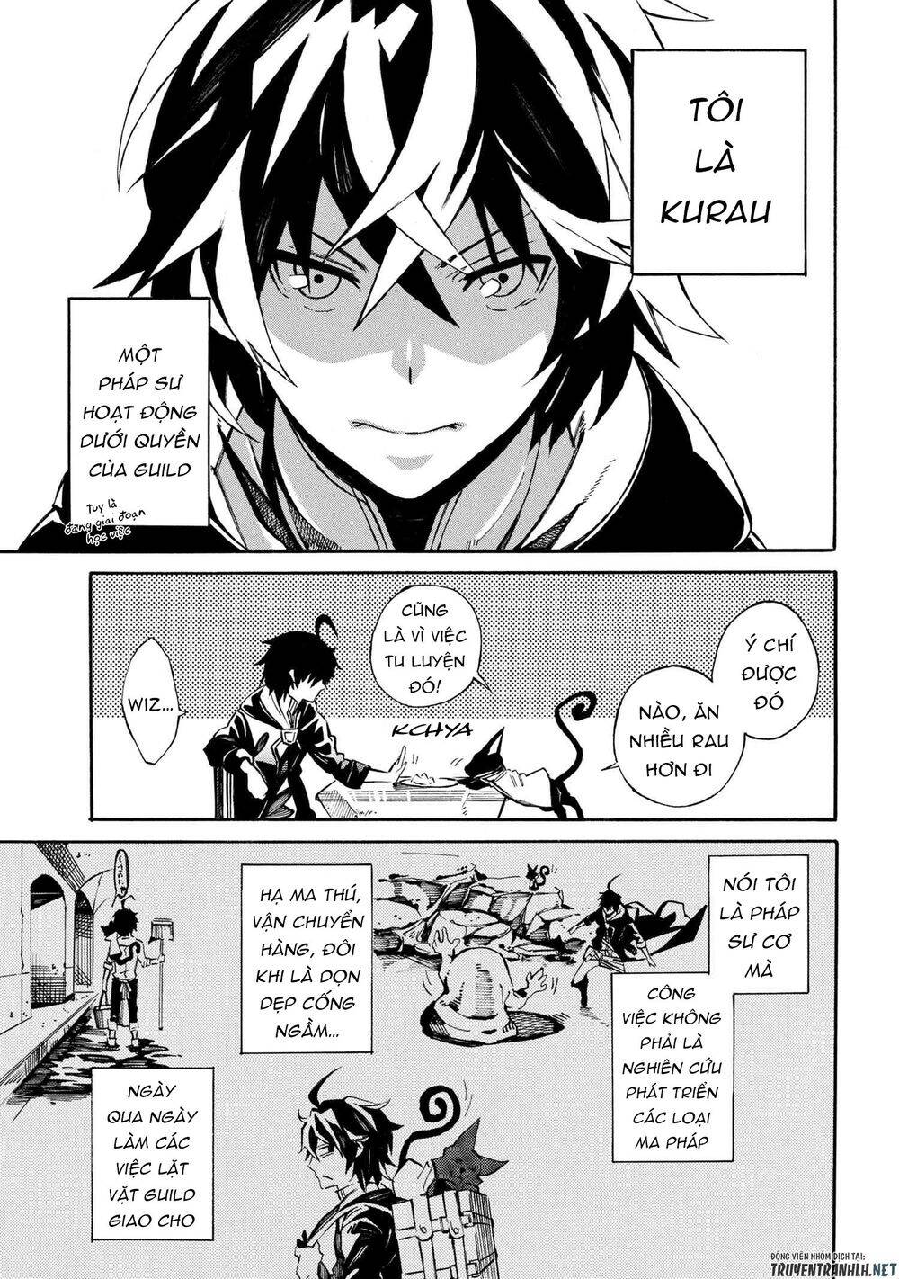 Mahou Tsukai To Kuroneko No Wiz Chronicle: Tasogare Mareless Ii Chapter 1 - Trang 2