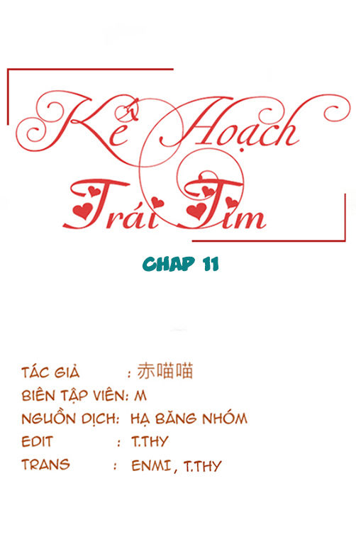 Kế Hoạch Trái Tim Chapter 11 - Trang 2