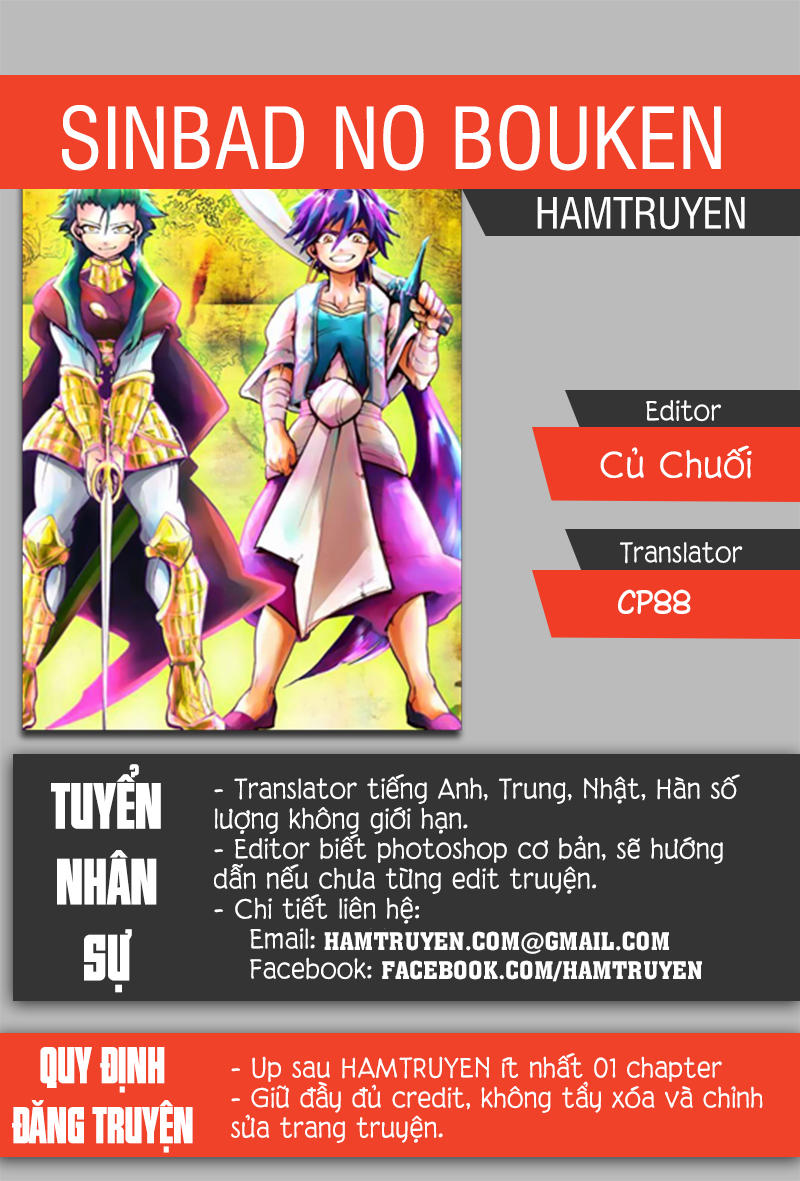 Sinbad No Bouken Chapter 131 - Trang 2