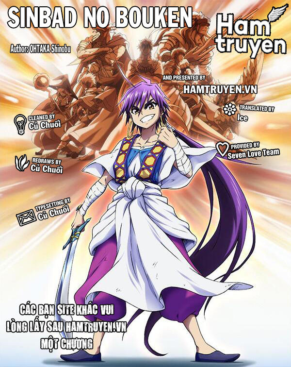 Sinbad No Bouken Chapter 67 - Trang 2