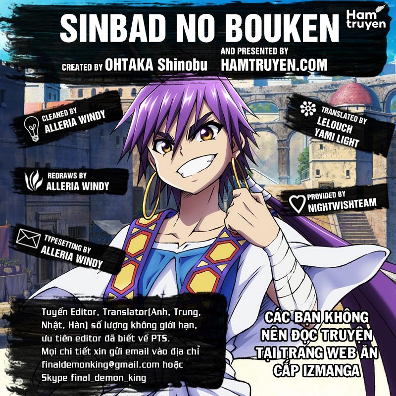 Sinbad No Bouken Chapter 30 - Trang 2