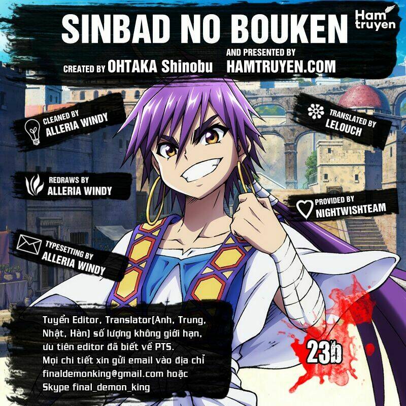 Sinbad No Bouken Chapter 23.2 - Trang 2