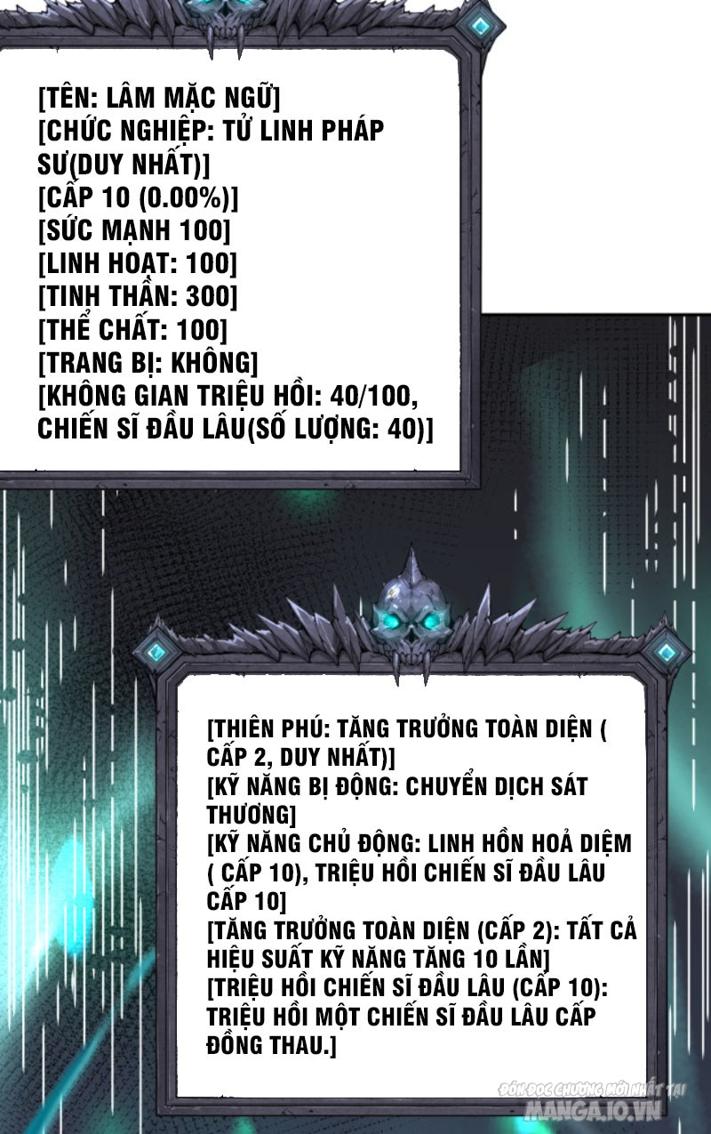 Tử Linh Pháp Sư: Ta Chính Là Thiên Tai Chapter 2 - Trang 2