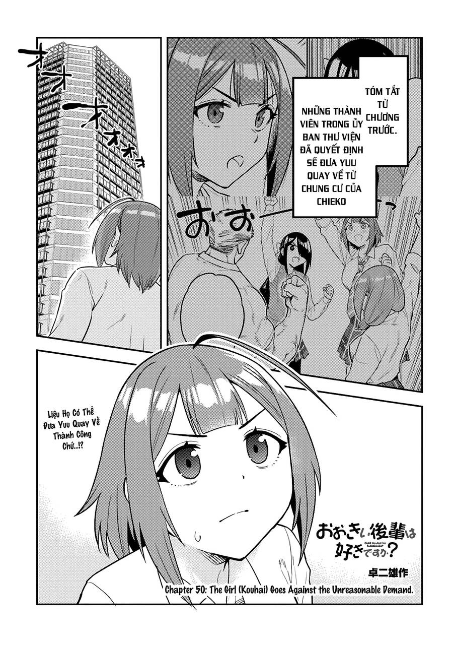 Senpai Có Thích Đàn Em Bb (Big Boobs) Chapter 50 - Trang 2