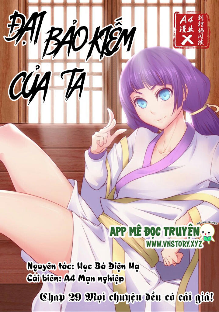 Đại Bảo Kiếm Của Ta Chapter 29 - Trang 2