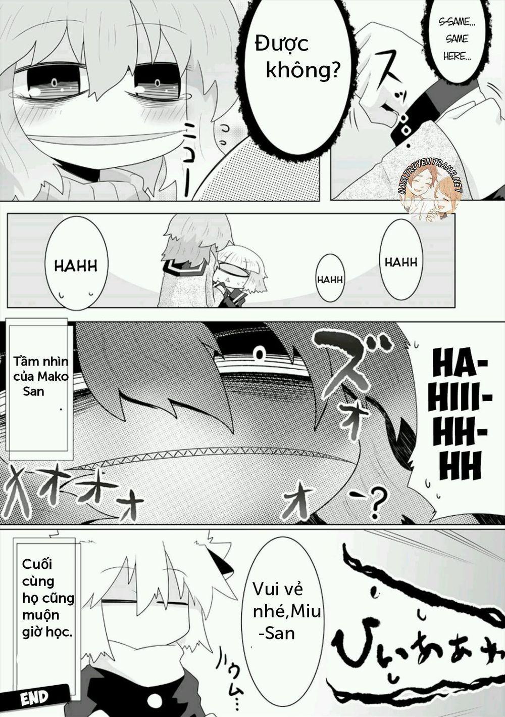 Mako-San Và Hachisuka-Kun Chapter 7 - Trang 2