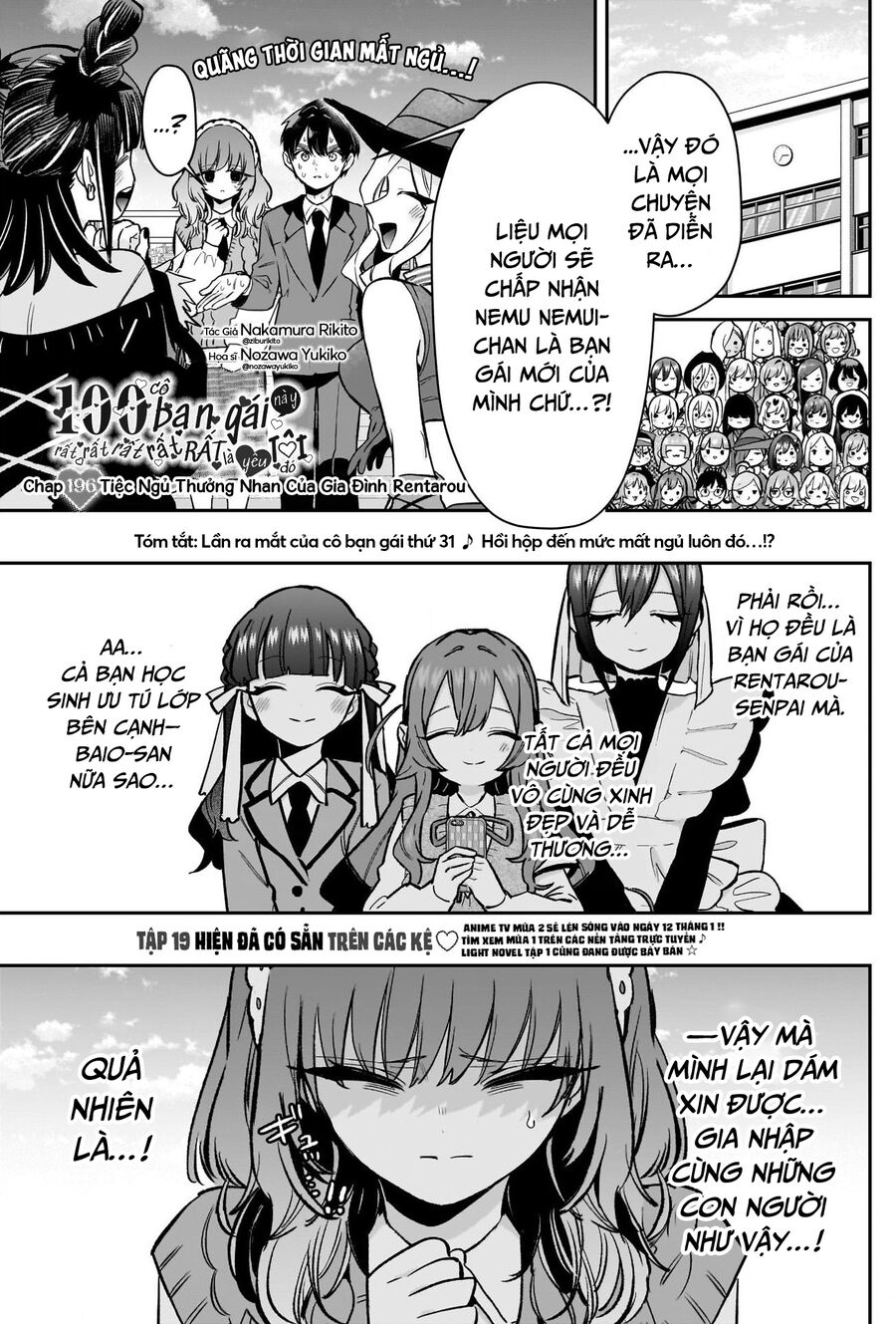 Kimi No Koto Ga Dai Dai Dai Dai Daisuki Na 100-Nin No Kanojo Chapter 196 - Trang 2