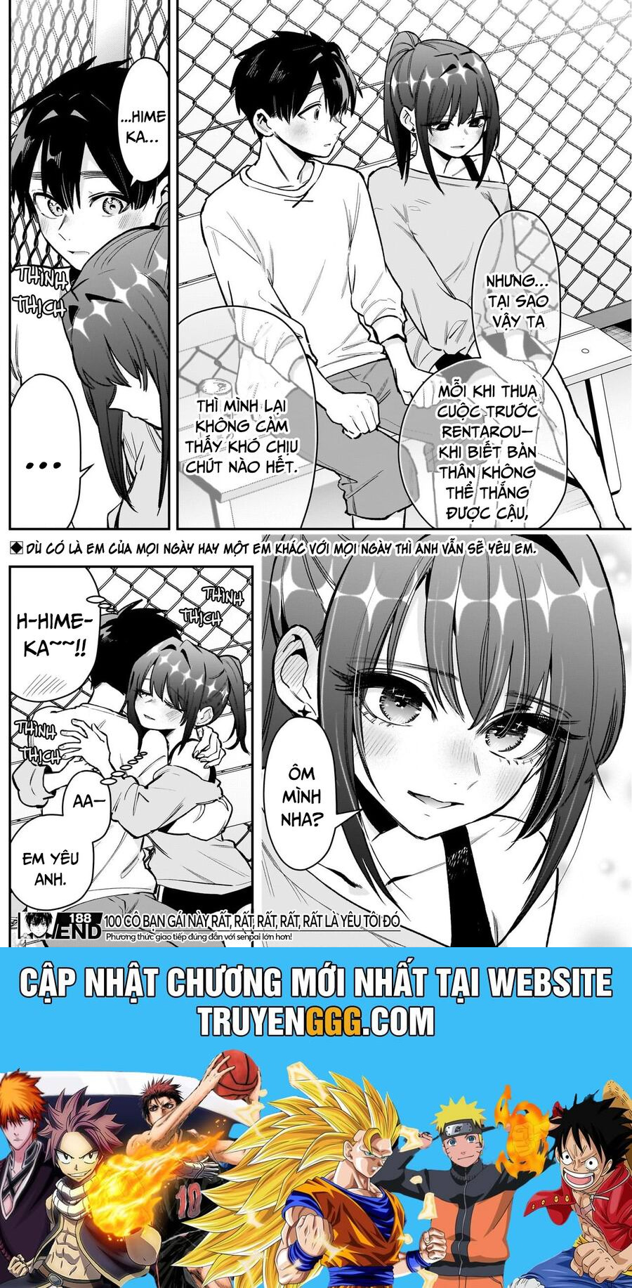 Kimi No Koto Ga Dai Dai Dai Dai Daisuki Na 100-Nin No Kanojo Chapter 188 - Trang 2