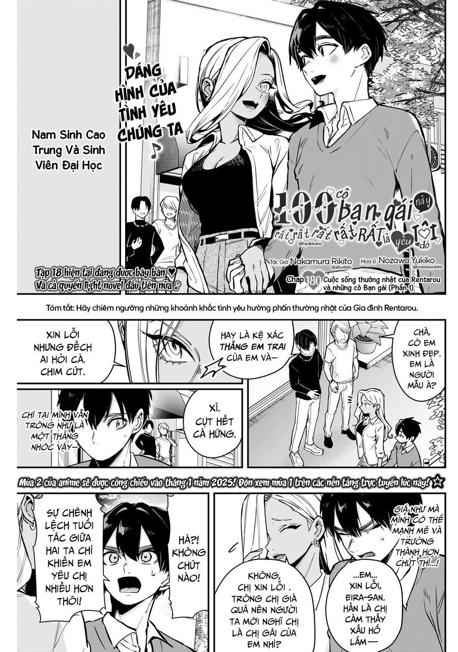 Kimi No Koto Ga Dai Dai Dai Dai Daisuki Na 100-Nin No Kanojo Chapter 180 - Trang 2