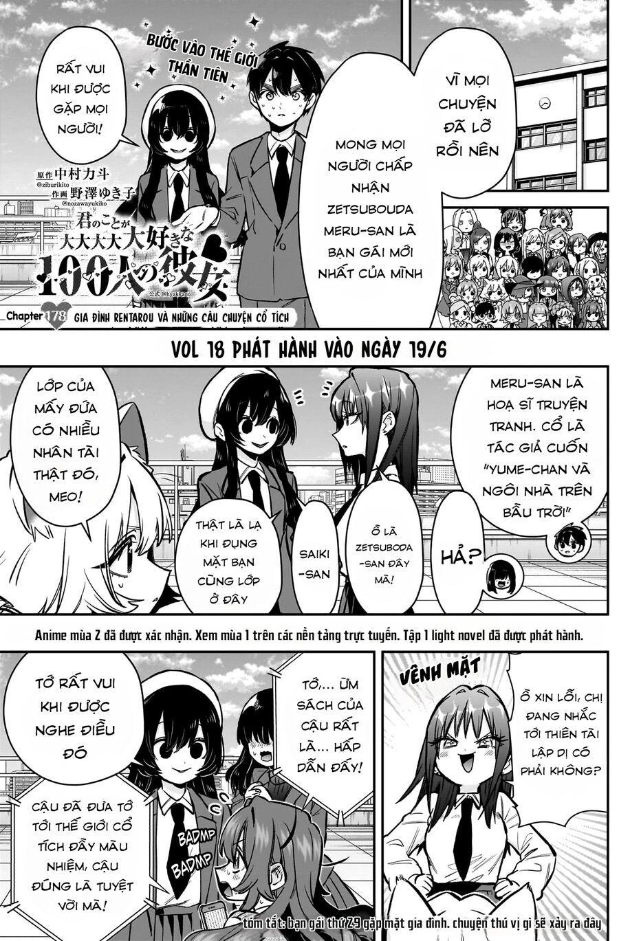 Kimi No Koto Ga Dai Dai Dai Dai Daisuki Na 100-Nin No Kanojo Chapter 178 - Trang 2