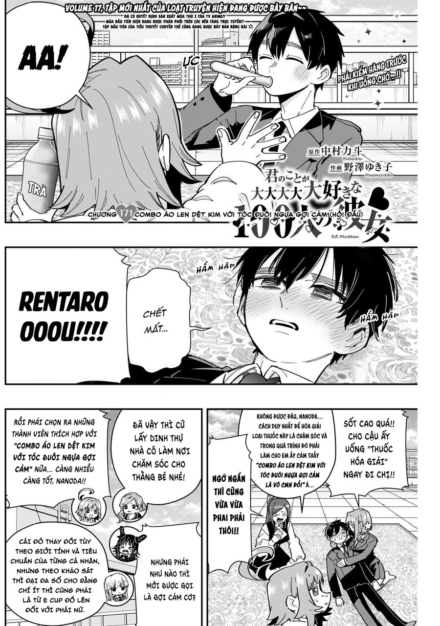 Kimi No Koto Ga Dai Dai Dai Dai Daisuki Na 100-Nin No Kanojo Chapter 171 - Trang 2