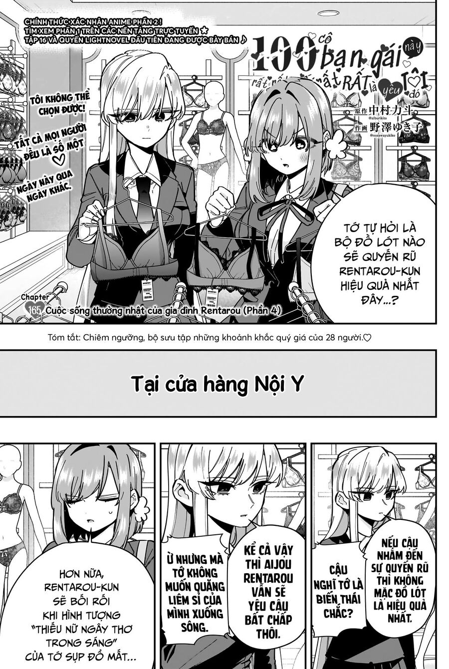 Kimi No Koto Ga Dai Dai Dai Dai Daisuki Na 100-Nin No Kanojo Chapter 165 - Trang 2