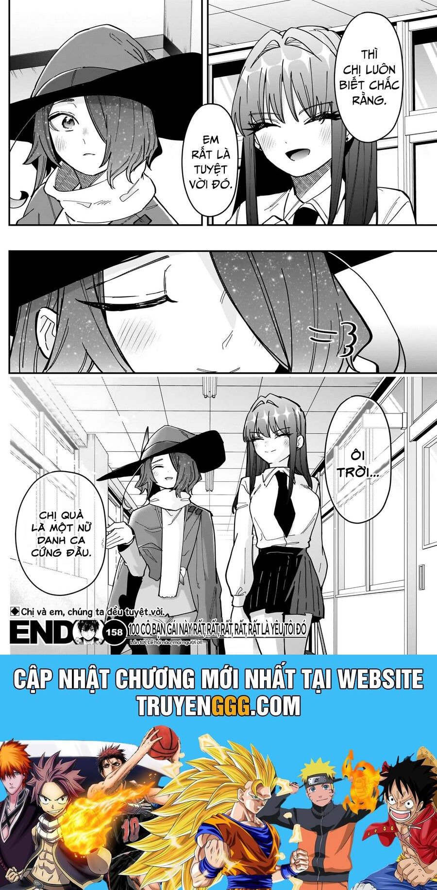 Kimi No Koto Ga Dai Dai Dai Dai Daisuki Na 100-Nin No Kanojo Chapter 158 - Trang 2