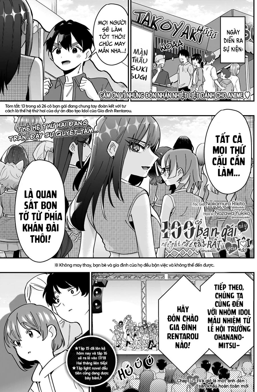 Kimi No Koto Ga Dai Dai Dai Dai Daisuki Na 100-Nin No Kanojo Chapter 154 - Trang 2