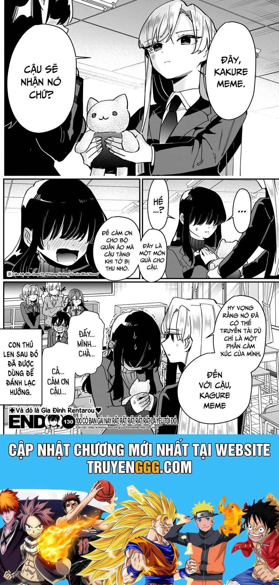 Kimi No Koto Ga Dai Dai Dai Dai Daisuki Na 100-Nin No Kanojo Chapter 130 - Trang 2