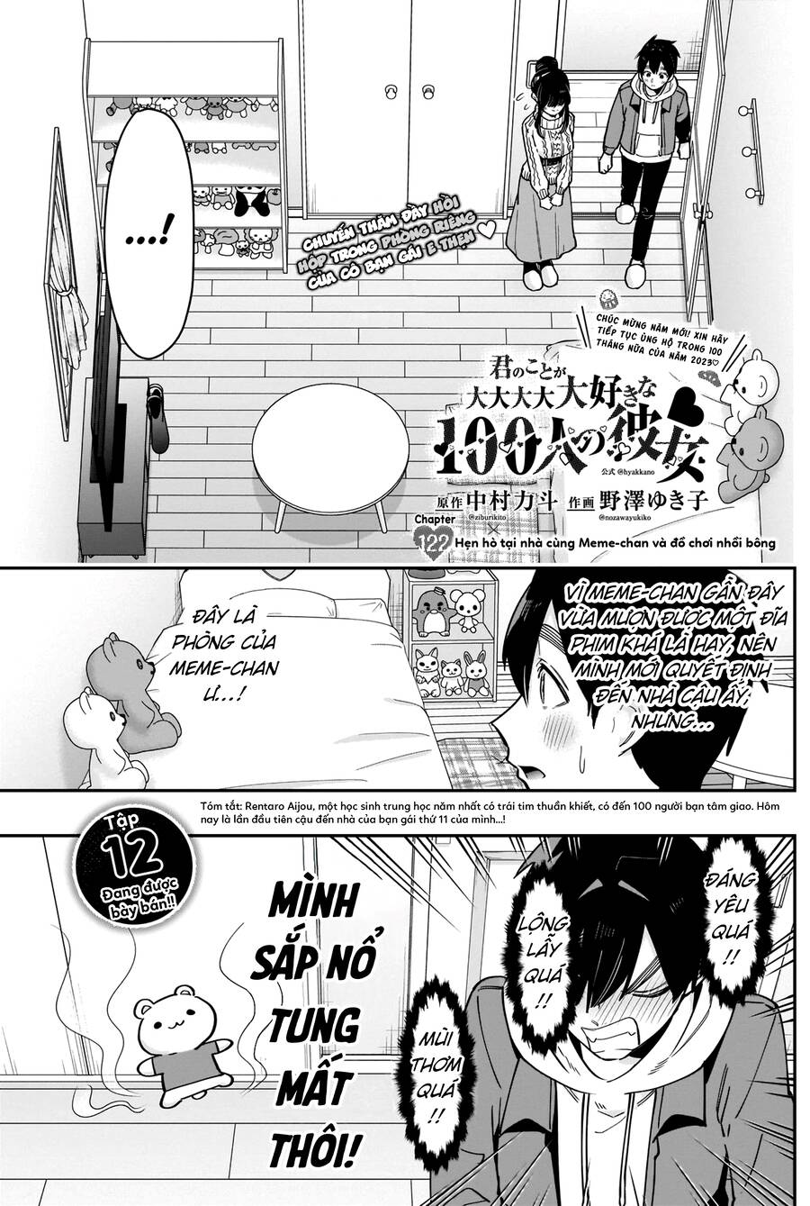 Kimi No Koto Ga Dai Dai Dai Dai Daisuki Na 100-Nin No Kanojo Chapter 122 - Trang 2