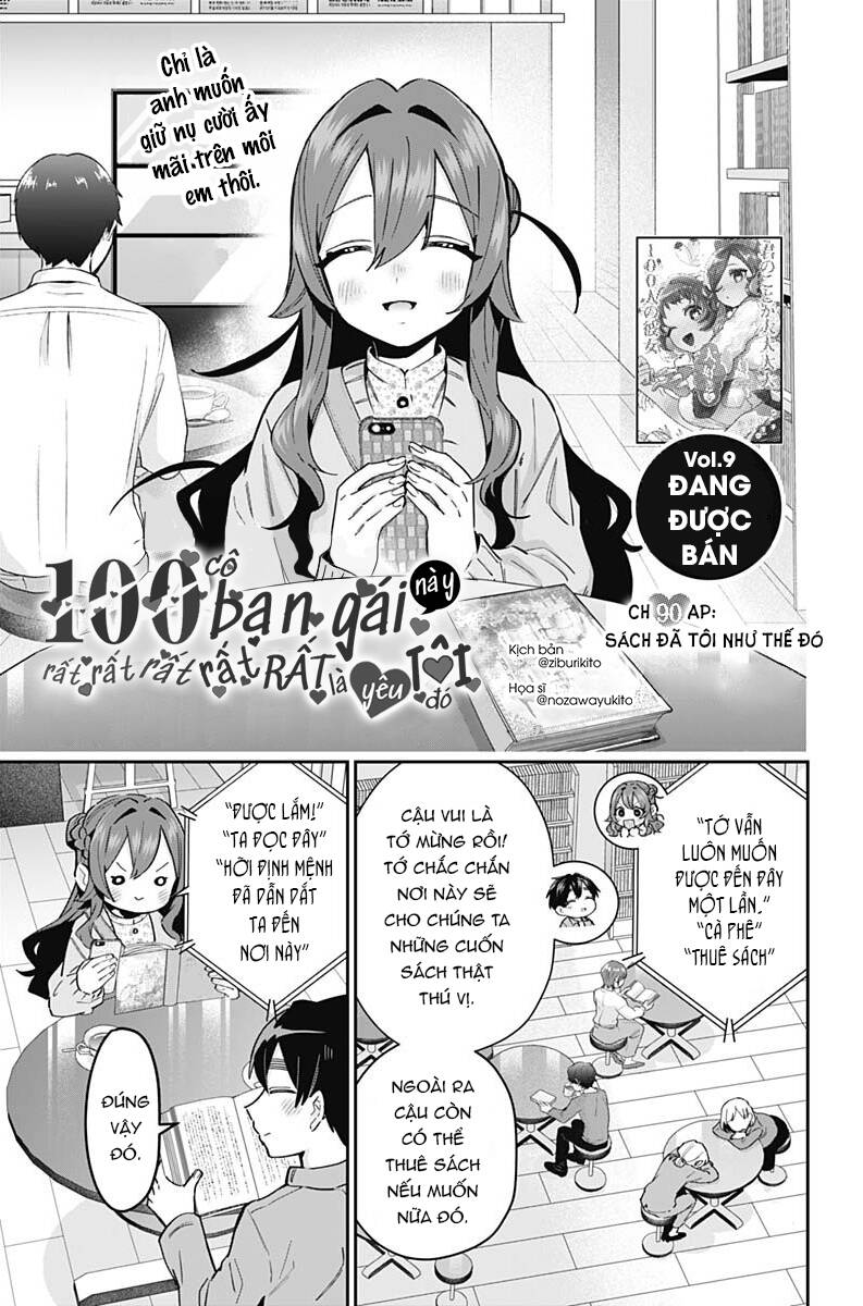 Kimi No Koto Ga Dai Dai Dai Dai Daisuki Na 100-Nin No Kanojo Chapter 90 - Trang 2