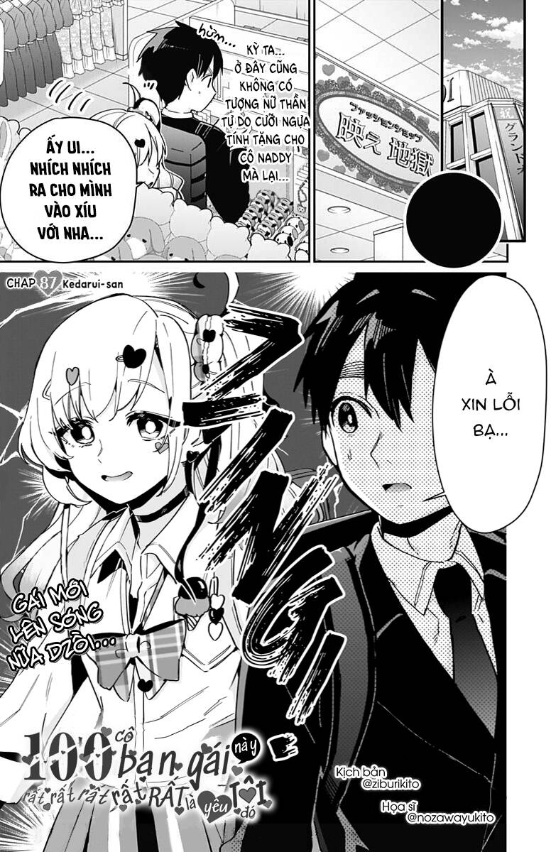 Kimi No Koto Ga Dai Dai Dai Dai Daisuki Na 100-Nin No Kanojo Chapter 87 - Trang 2