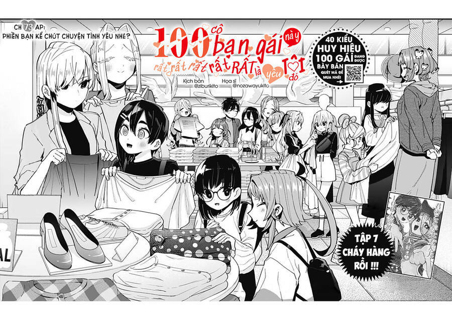 Kimi No Koto Ga Dai Dai Dai Dai Daisuki Na 100-Nin No Kanojo Chapter 73 - Trang 2