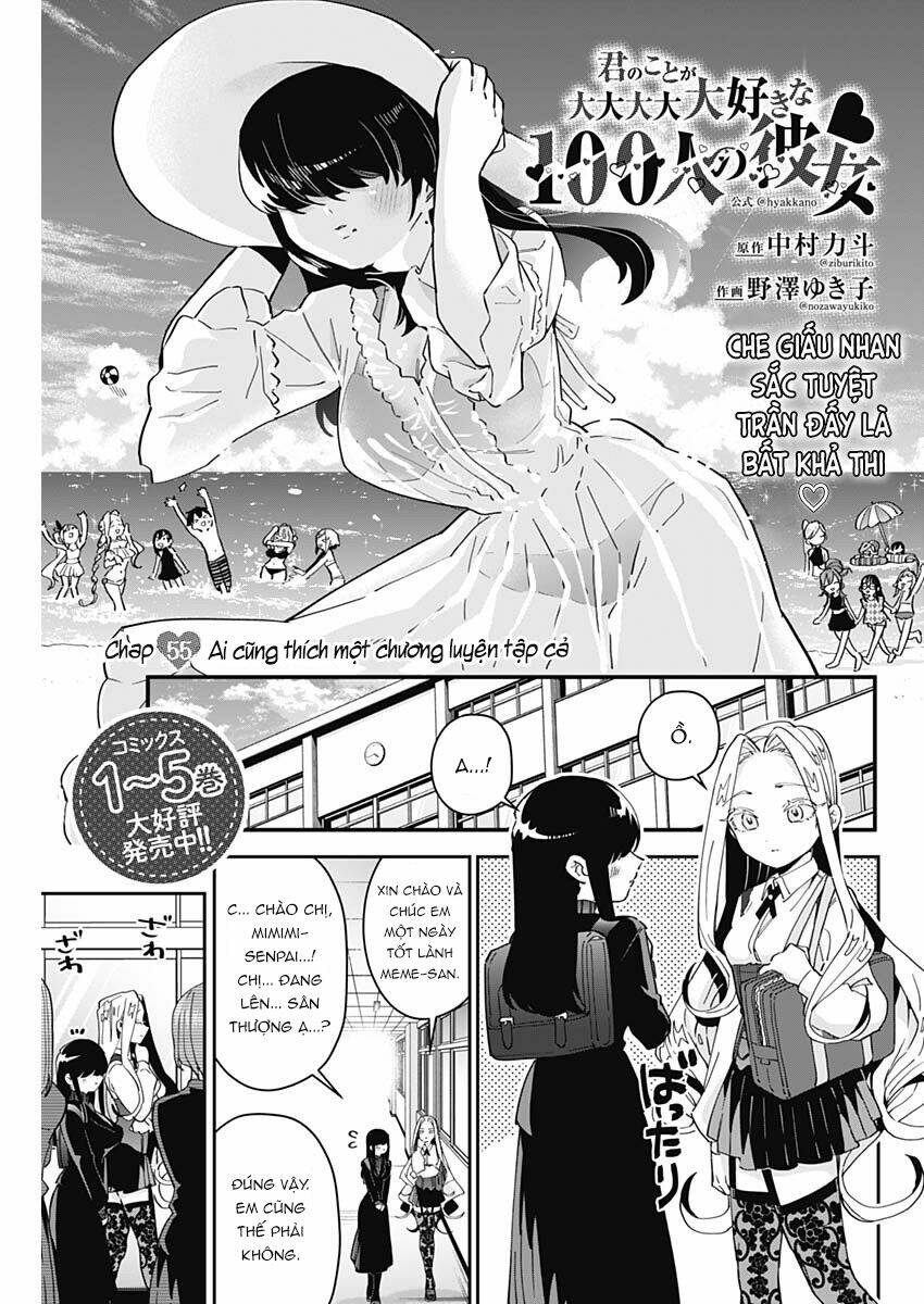 Kimi No Koto Ga Dai Dai Dai Dai Daisuki Na 100-Nin No Kanojo Chapter 55 - Trang 2