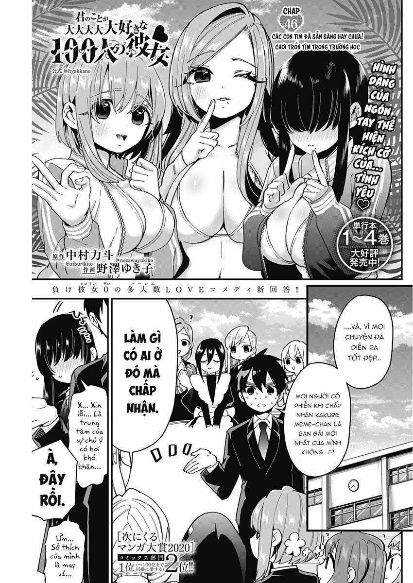 Kimi No Koto Ga Dai Dai Dai Dai Daisuki Na 100-Nin No Kanojo Chapter 46 - Trang 2