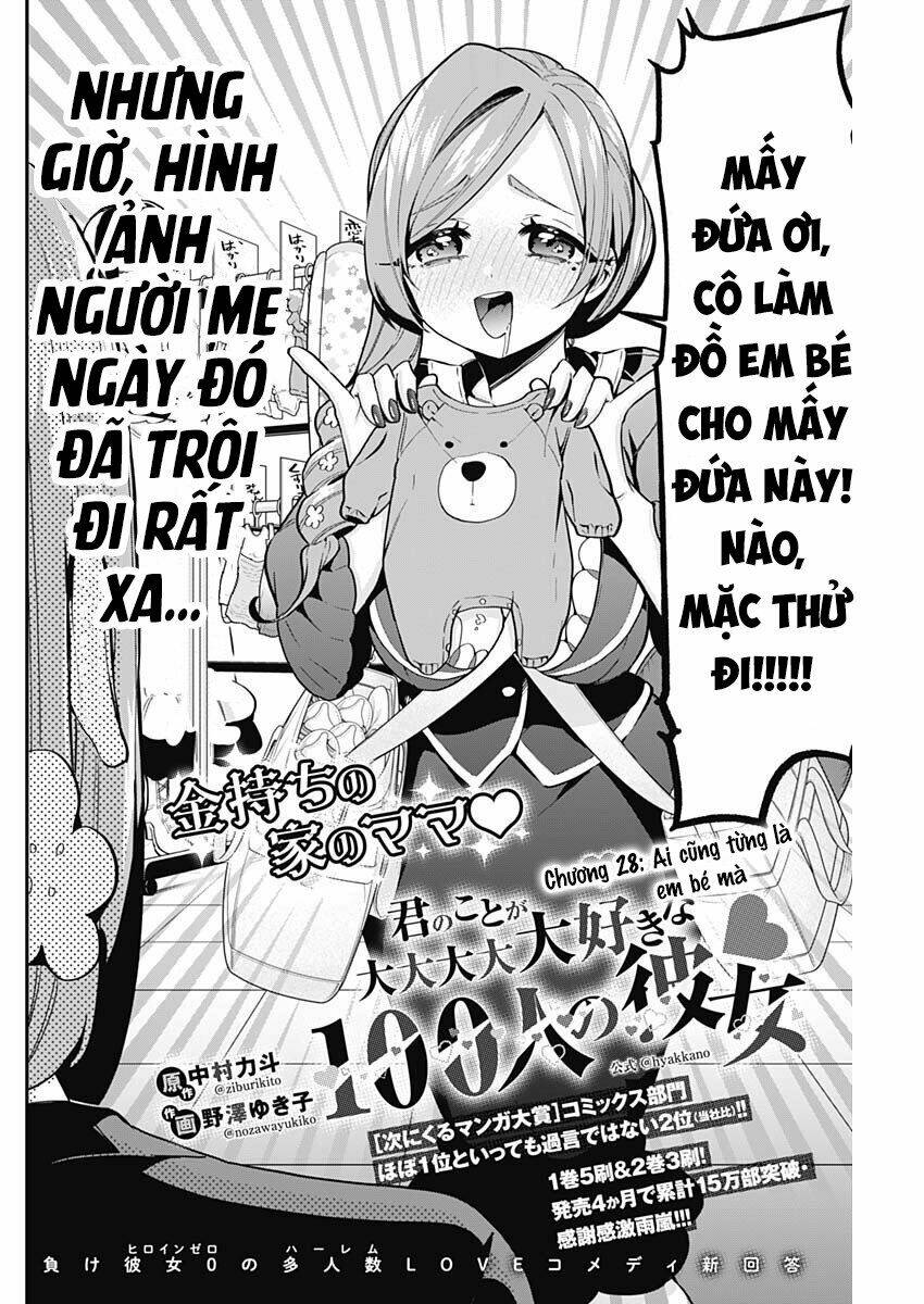 Kimi No Koto Ga Dai Dai Dai Dai Daisuki Na 100-Nin No Kanojo Chapter 28 - Trang 2