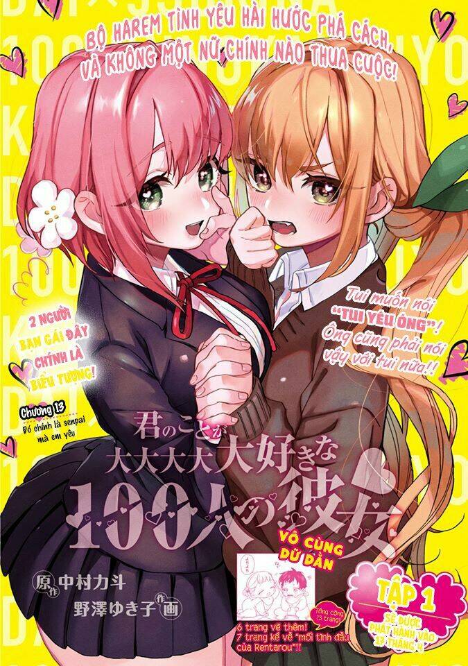 Kimi No Koto Ga Dai Dai Dai Dai Daisuki Na 100-Nin No Kanojo Chapter 13 - Trang 2