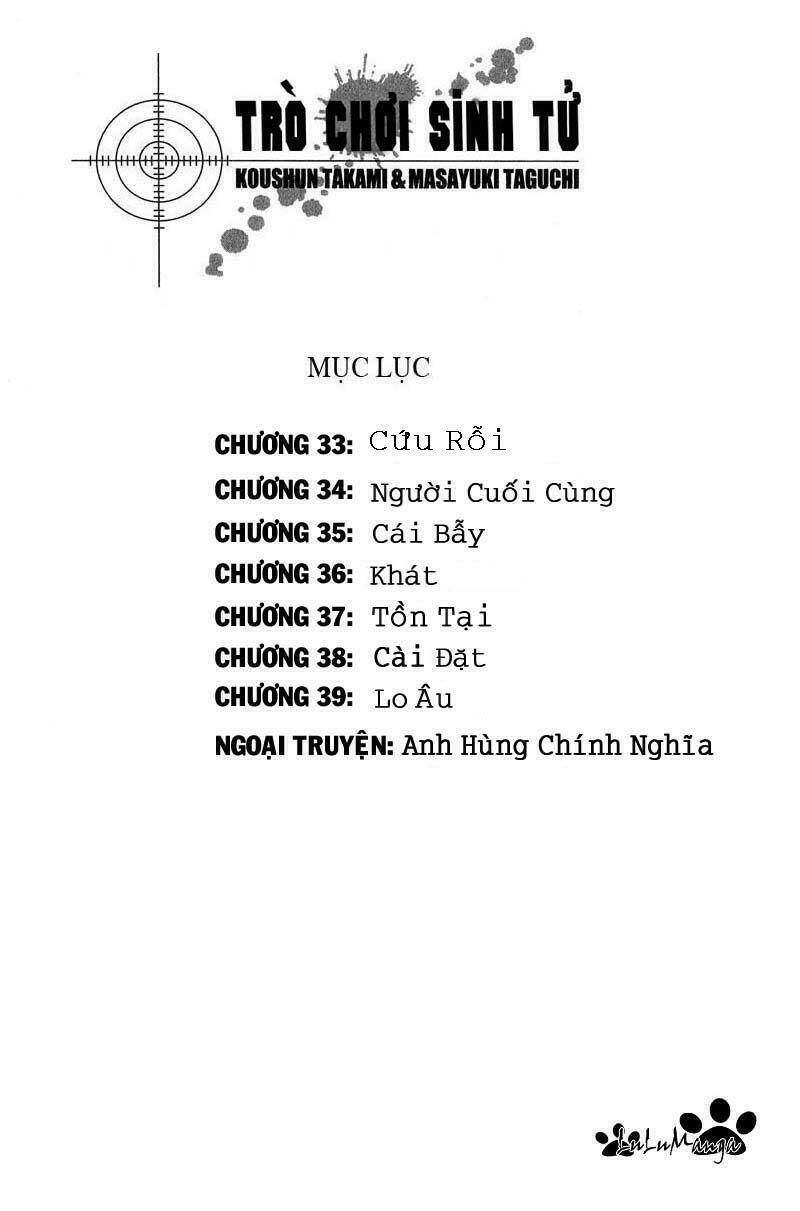 Sống Còn – Trò Chơi Sinh Tử Chapter 33 - Trang 2