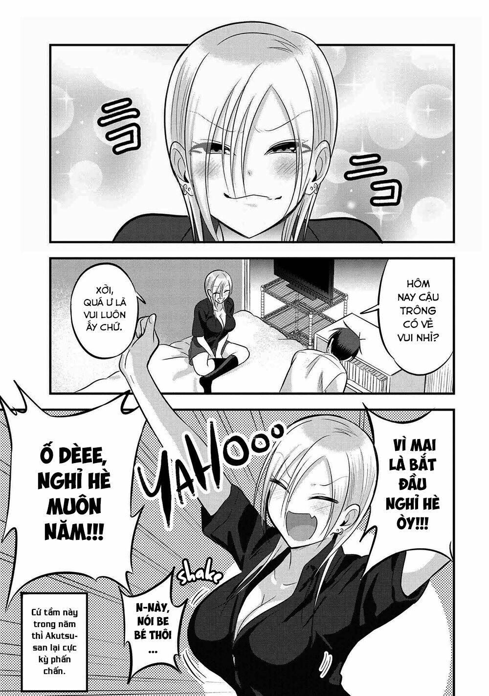 Please Go Home, Akutsu-San! Chapter 69 - Trang 2