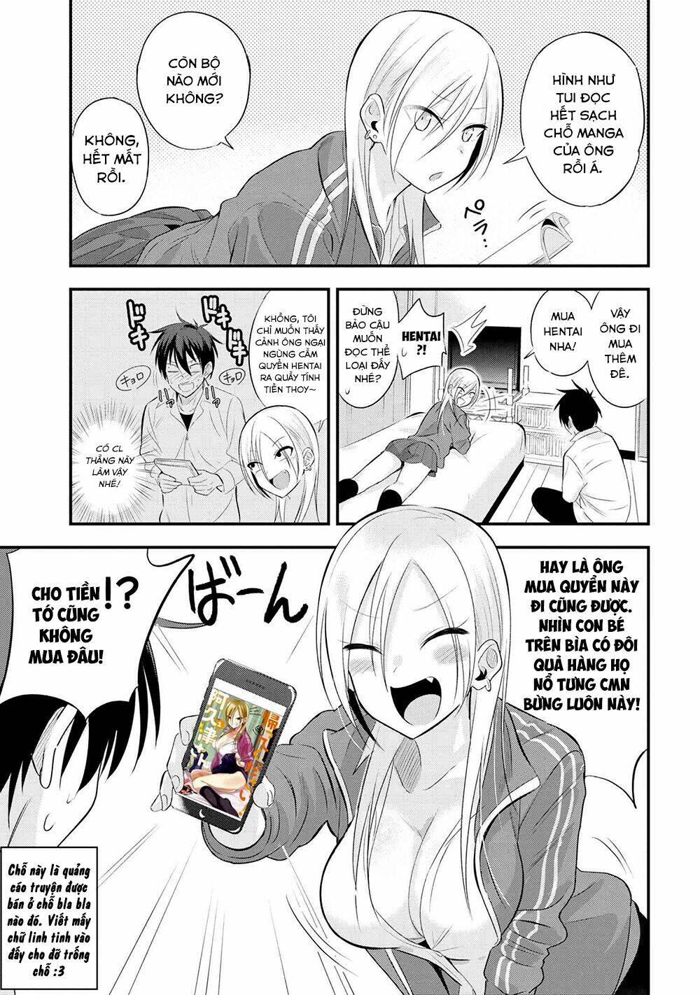 Please Go Home, Akutsu-San! Chapter 38 - Trang 2