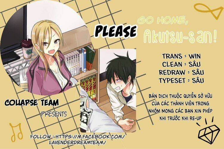 Please Go Home, Akutsu-San! Chapter 7 - Trang 2