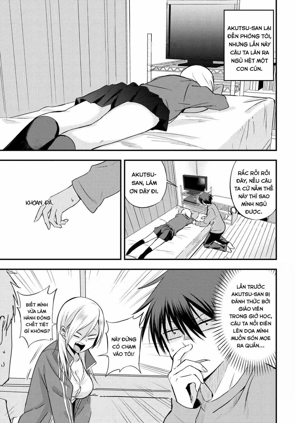 Please Go Home, Akutsu-San! Chapter 4 - Trang 2