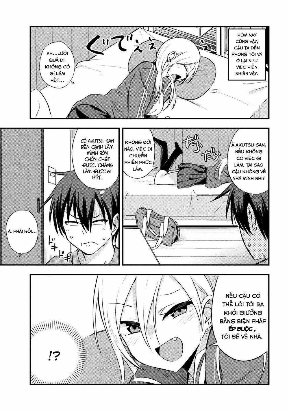 Please Go Home, Akutsu-San! Chapter 3 - Trang 2