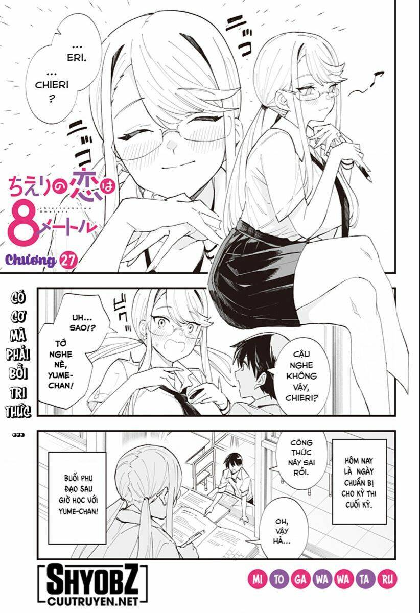 Tình Yêu Của Chieri Cao Tới Tận 8 Mét Chapter 27 - Trang 2