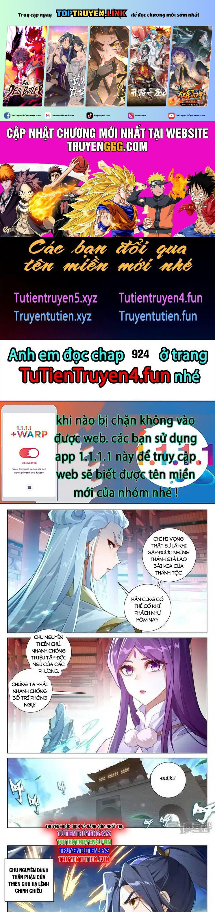 Nguyên Tôn Chapter 923 - Trang 2