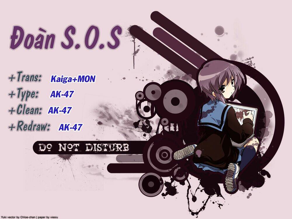 Nỗi Buồn Của Suzumiya Haruhi Chapter 10 - Trang 2