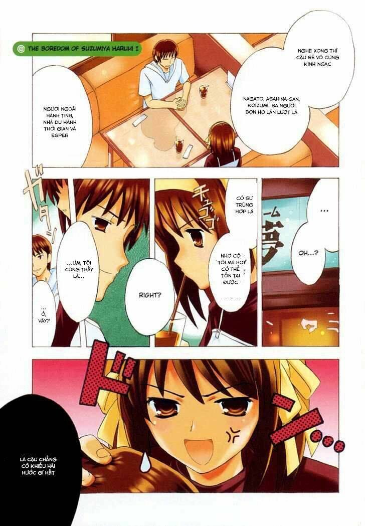 Nỗi Buồn Của Suzumiya Haruhi Chapter 10 - Trang 2