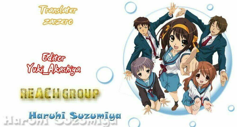 Nỗi Buồn Của Suzumiya Haruhi Chapter 2 - Trang 2