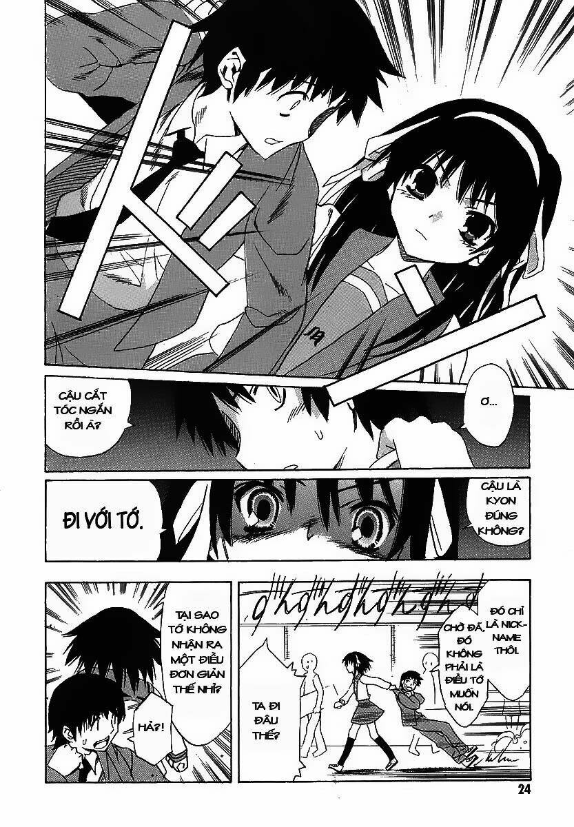 Nỗi Buồn Của Suzumiya Haruhi Chapter 1 - Trang 2