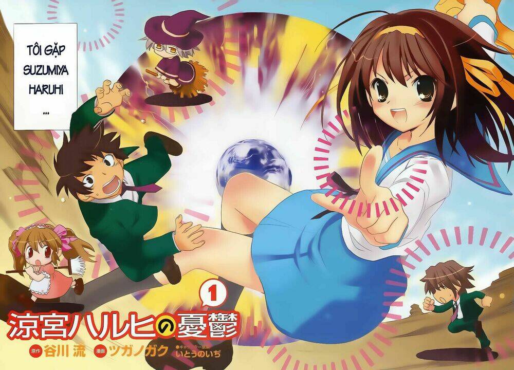 Nỗi Buồn Của Suzumiya Haruhi Chapter 1 - Trang 2