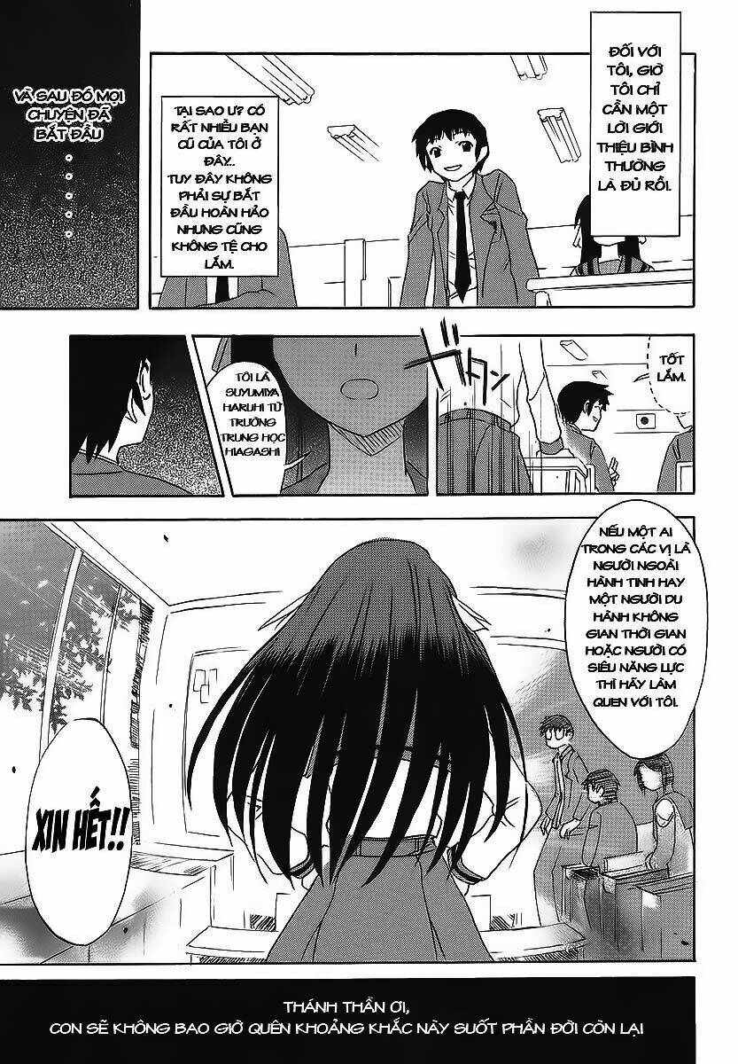 Nỗi Buồn Của Suzumiya Haruhi Chapter 1 - Trang 2