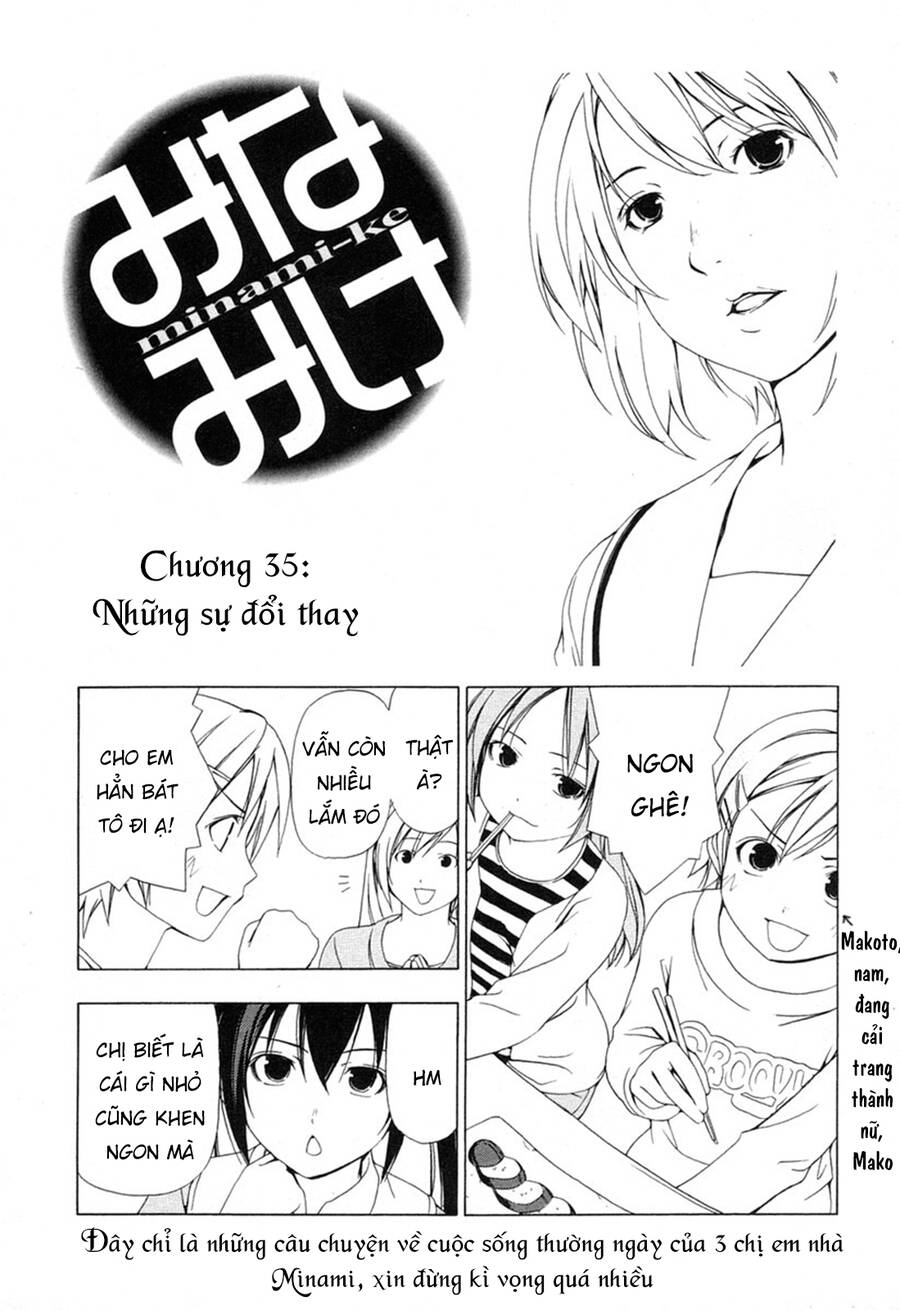 Minami-Ke Chapter 35 - Trang 2