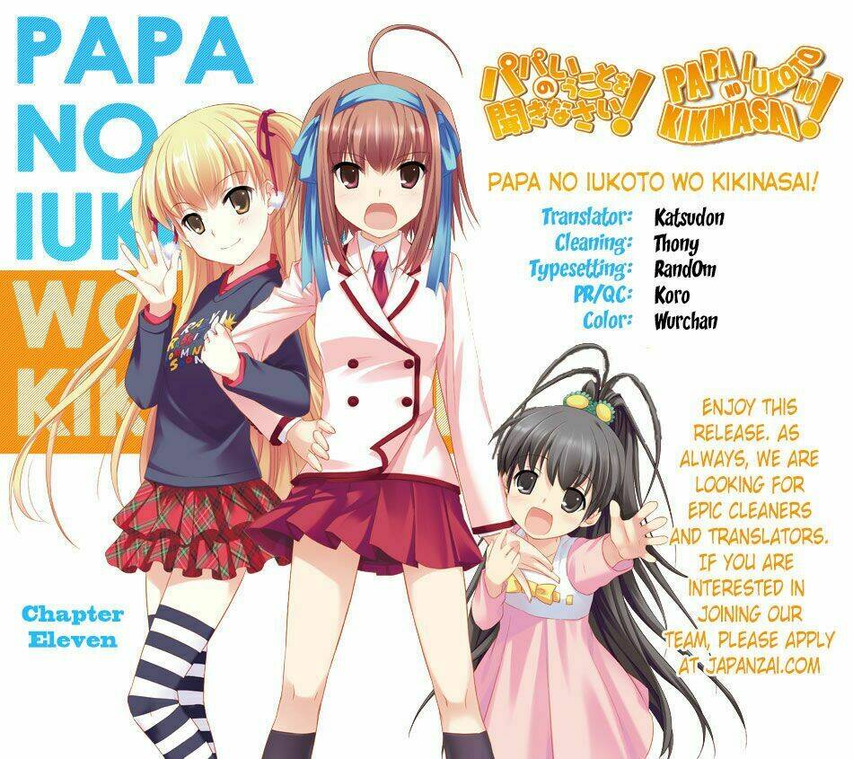 Papa No Iukoto O Kikinasai! Chapter 11 - Trang 2