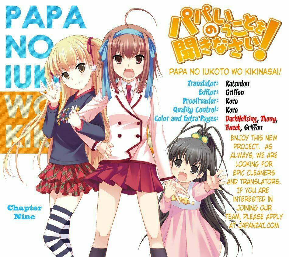 Papa No Iukoto O Kikinasai! Chapter 9 - Trang 2