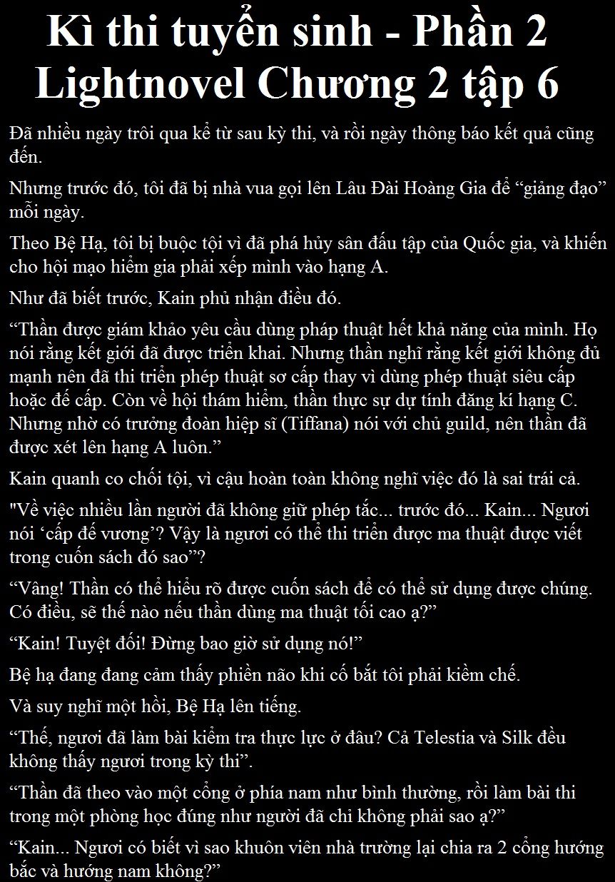 Kẻ Bất Bình Thường Ở Dị Giới Chapter 21 - Trang 2