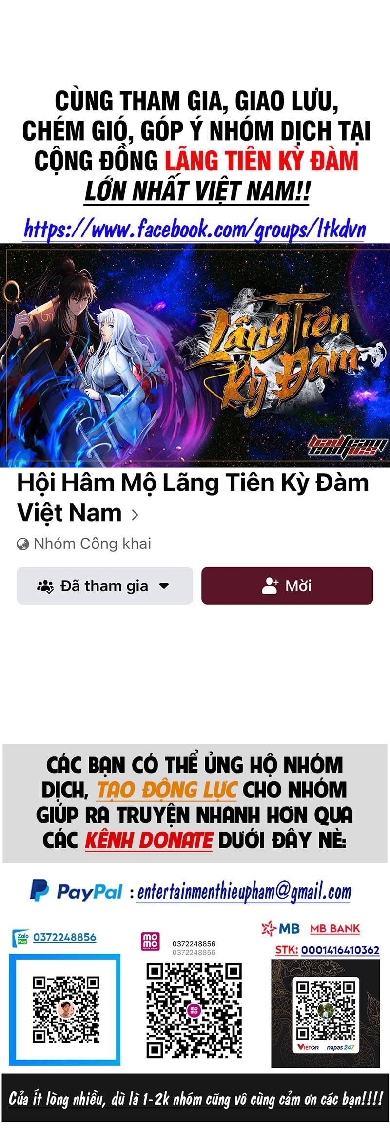 Lãng Tiên Kỳ Đàm Chapter 96 - Trang 2