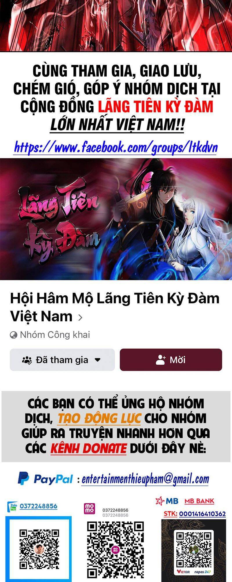 Lãng Tiên Kỳ Đàm Chapter 76 - Trang 2